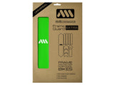 AMS Frame Guard Extra size in green color inside the packaging