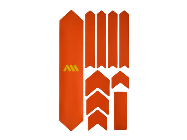 AMS Frame Guard Orange extra size outside the packaging