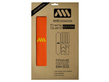 AMS Frame Guard Orange extra size inside the packaging