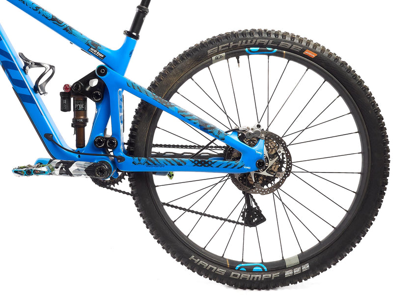 AMS Frame Guard Extra Pit Bull installed on stays
