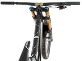 AMS Tracks design Frame Guard in Extra size white option on a bike top tube