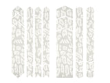 AMS Frame Guard Cheetah pattern in Full size white color outside the packaging