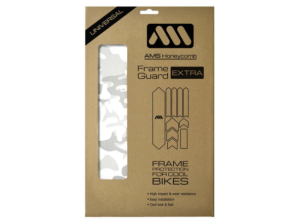 AMS All Mountain Style Frame Guard White Camo package Extra size
