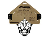 AMS Mud Guard with the pit bull design in the packaging