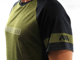 AMS Patrol short sleeve jersey in green detail