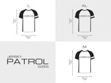 AMS Patrol short sleeve jersey sizing chart