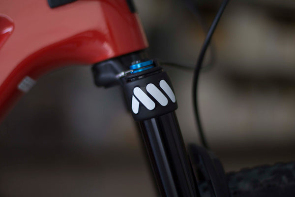 AMS bike sticker kit on fork