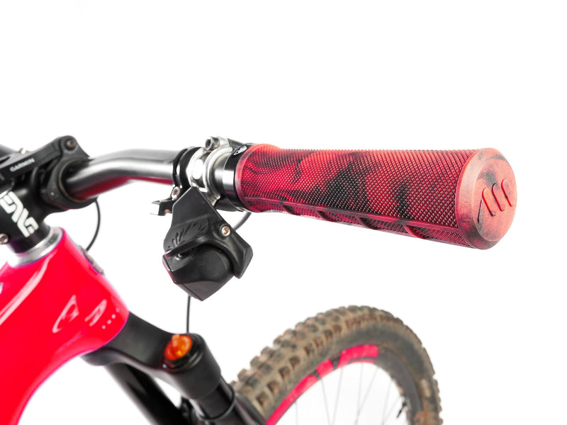 AMS X Red Bull Rampage Berm grips looked from the side