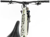 AMS Frame Guard Extra Tornado black color installed in a bike frame top tube