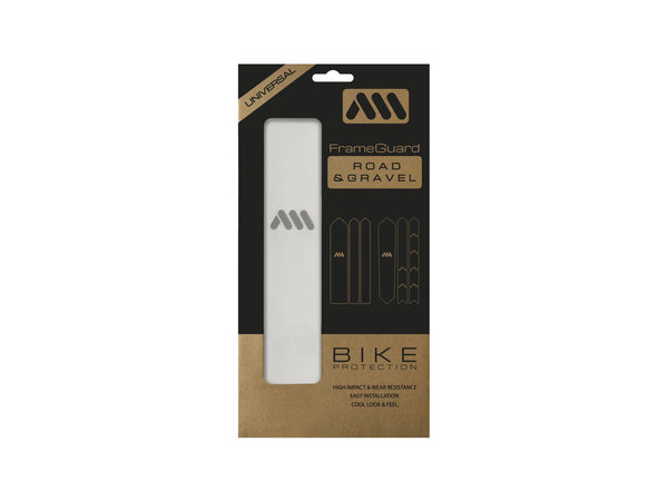 AMS Frame Guard Gravel/Road Extra size clear color in the packaging